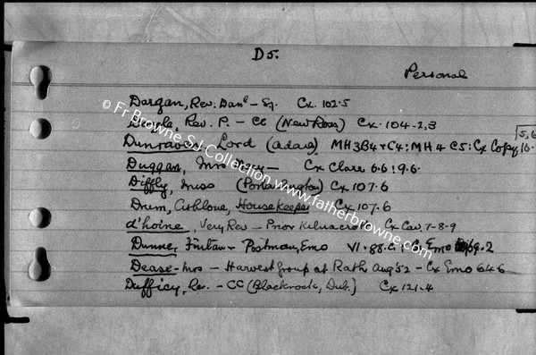 FR BROWNES INDEX